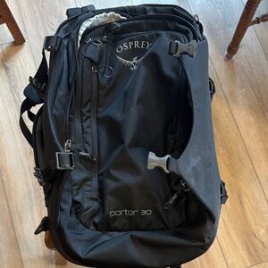 OSPREY Porter 30 Travel Backpack - Black